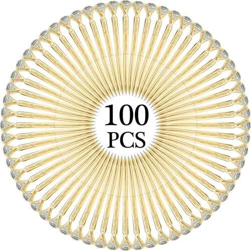 Vista 56 de Hasta 100 bolígrafos de diamante personalizados a granel con nombre, bolígrafo de impresión personalizada con logotipo de negocios grabado, mensaje