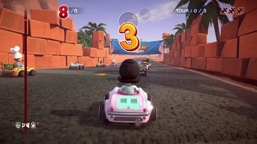 Vista 9 de Garfield Kart Furious Racing (NSW) - Nintendo Switch
