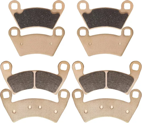 Vista 2 de LOCOPOW Pastillas de freno sinterizadas para Polaris Ranger 800 500 570 700 900 XP compatibles con Polaris RZR 900 XP Ranger Crew 500 RZR 4 800 RZR