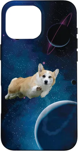 Vista 19 de Funny Kids Space Corgi Mom Pembroke Welsh Corgi Dog Lover Case for iPhone 17