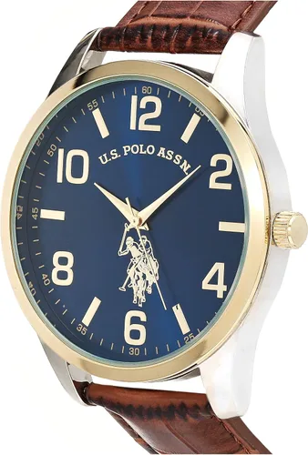 Vista 2 de Accutime Reloj US Polo Ass, dorado, Oro, Reloj de cuarzo