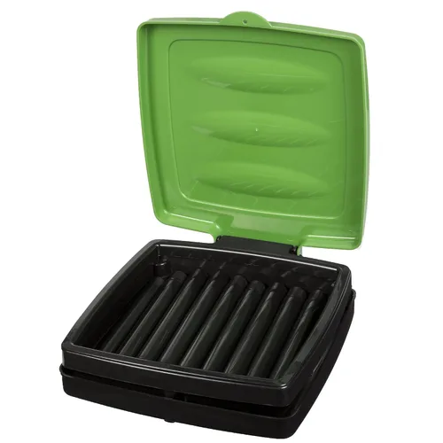 Vista 5 de Wakeman Outdoors - Soporte portátil para bolsas de basura, bote de basura plegable para uso en interiores y exteriores, ideal para campamento Verde
