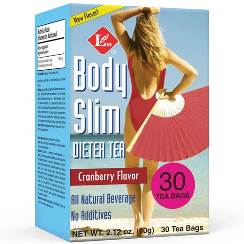 Vista 10 de Uncle Lee's Body Slim Dieters Tea, Té desintoxicante y adelgazante - Senna, naranja amarga, sabor canela y raíz de achicoria, laxante natural