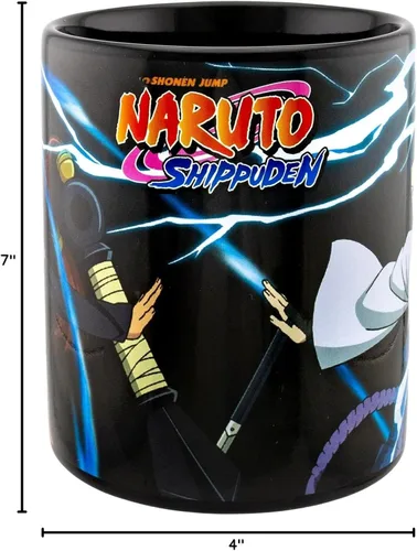 Vista 10 de JUST FUNKY Naruto and Sasuke - Juego de taza y ambientador de 11 onzas