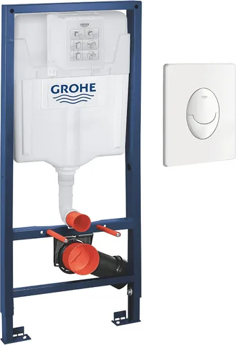 Vista 5 de Grohe Rapid SL 39501000 - Juego de inodoro (3.7 ft de altura, cromado)