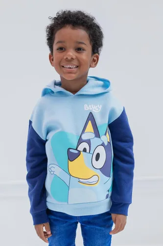 Vista 4 de Bluey Sudadera con capucha de forro polar de bingo para niños pequeños