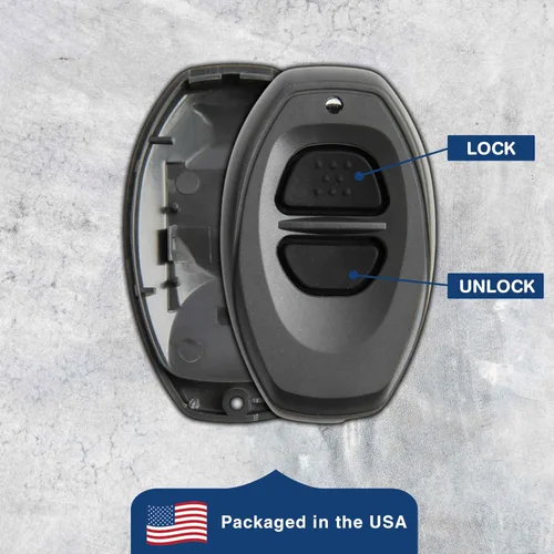 Vista 6 de KeylessOption llavero remoto, sólo el llavero; protector de botones para entrada remota sin llave