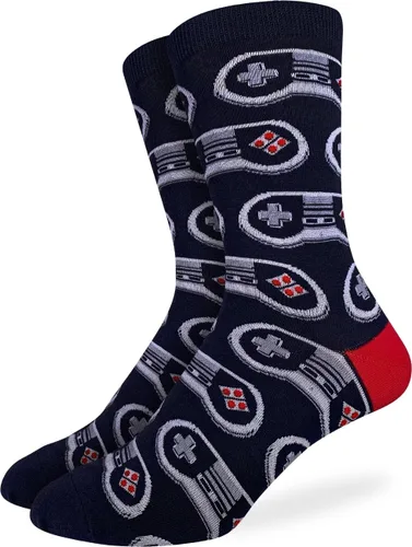 Vista 23 de Good Luck Sock Men's Video Games, Board Games and Toys Socks, Adult Backgammon