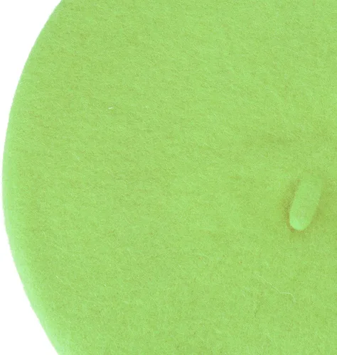 Vista 162 de ZLYC - Boina francesa de lana unicolor para mujeres y niñas