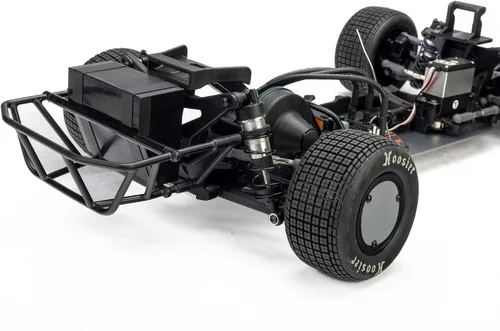 Vista 34 de Losi 22S RC Car Dirt Modelo tardío, azul, 1/10 2WD RTR Dirt Oval