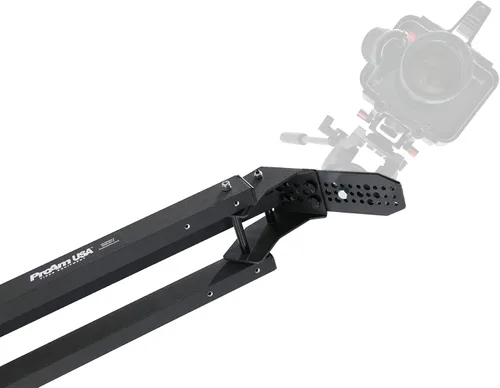 Vista 5 de ProAm USA Taurus Jr Heavy Duty Compact DSLR cámara de vídeo Jib Grúa inclinación, 4 pies
