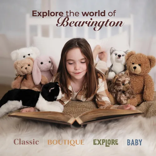 Vista 6 de Bearington Collection Roary - León de peluche de 11 pulgadas, peluche suave Roary the Lion 11