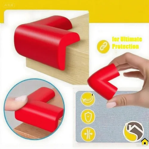 Vista 127 de Protectores de espuma compatibles con anclaje de pared para muebles, protectores de espuma para paredes, protectores de esquina con funciones