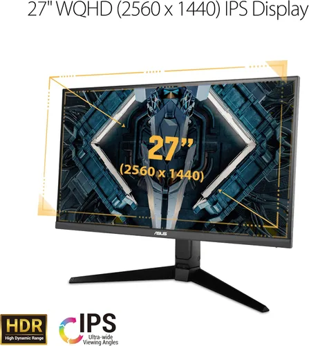 Vista 2 de ASUS TUF Gaming VG27AQL1A Monitor HDR de 27 pulgadas (renovado)