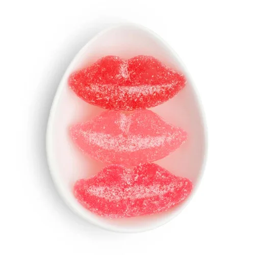 Vista 2 de Sugarfina Labios de azúcar, gomitas, bolsa de caramelo a granel de 1 libra