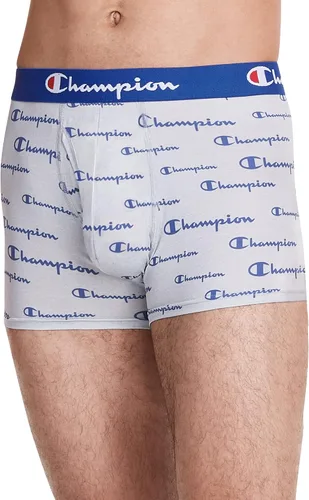 Vista 2 de Champion Troncos elásticos de algodón para hombre, paquete de 3