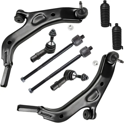 Vista 77 de Detroit Axle - Kit de suspensión frontal de 8 piezas para Chevy Silverado