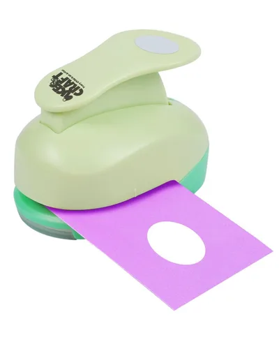 Vista 10 de UCEC Perforadora de mariposa de 1 pulgada, perforadores de papel para manualidades, perforadora de palanca hecha a mano, forma de agujero