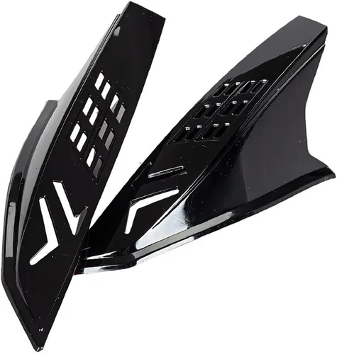 Vista 8 de SEADEAR Cuernos de casco, un par de cascos de motocicleta decorados con cuernos, estilo punk, cuernos decorativos, casco de motocicleta, accesorios