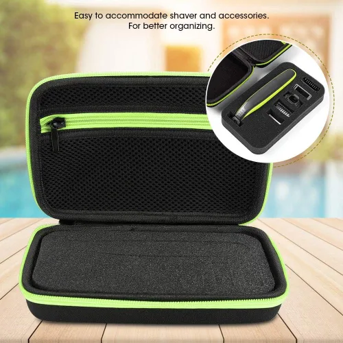 Vista 4 de Bolsa de almacenamiento compacta para hombre con correa de mano, fácil de almacenar QP2520/90/70 (negro verde)