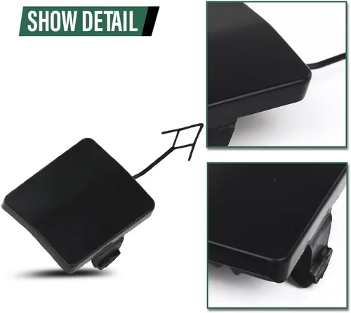 Vista 5 de LQI Cubierta para parachoques delantero compatible con Dodge Journey 2011 2012 2013 2014 2015 2016 1TX87TZZAB