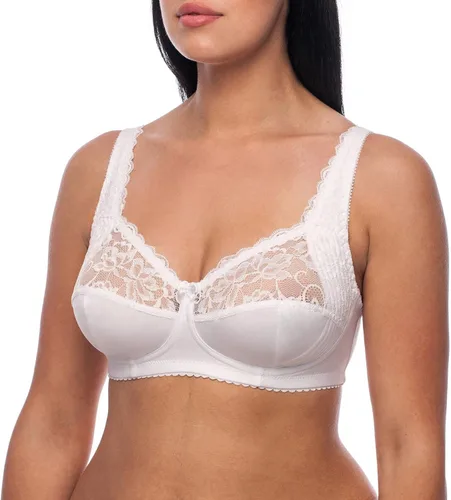Vista 11 de Sujetadores para mujer, sin varillas, sin varillas, cobertura completa, talla grande, minimizador Negro