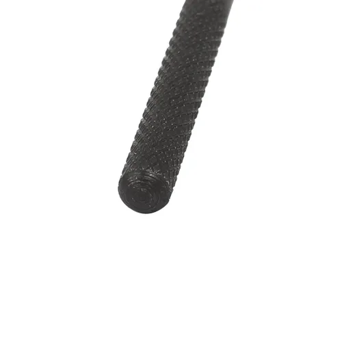 Vista 4 de uxcell Perforador hueco de la caña moleteada del metal del diámetro de 3.3 ft m para la correa de la junta de cuero