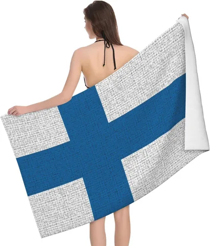 Vista 12 de Decktt Toalla de playa con cinta de casete, 32 x 52 pulgadas, toalla de camping de microfibra de secado rápido, súper absorbente, súper suave