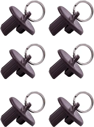 Vista 16 de Paquete de 3 tapas universales con anillo de tracción, piezas de repuesto para persianas enrollables para exteriores e interiores (beige)