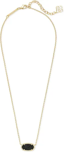 Vista 100 de Kendra Scott - Collar Elisa con dije para mujer, joyería de moda, chapado en oro de 14 quilates