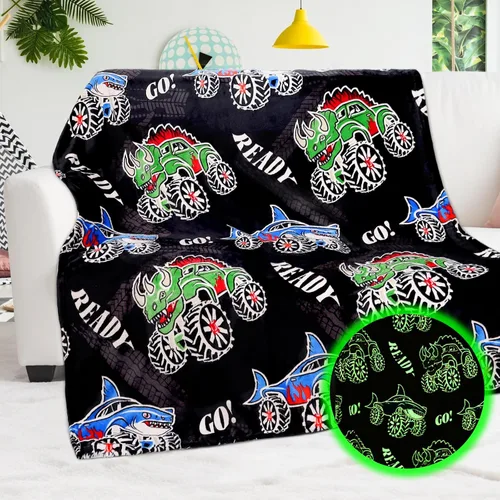 Vista 12 de Manta de ajolote para niños, regalo de juguete de ajolote para niños de 3 a 8 años, suave y acogedora manta de forro polar azul marino para cuna