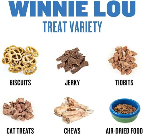 Vista 9 de Winnie Lou Bison Burger Jerky - Golosinas para perros, ingredientes limitados, grado humano, golosinas de entrenamiento para perros pequeños