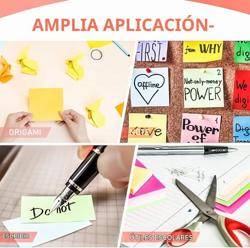 Vista 5 de 600 tarjetas de índice de colores en blanco de 3 x 5 pulgadas, tarjetas flash en blanco, tarjetas de notas en blanco, bloc de tarjetas coloridas