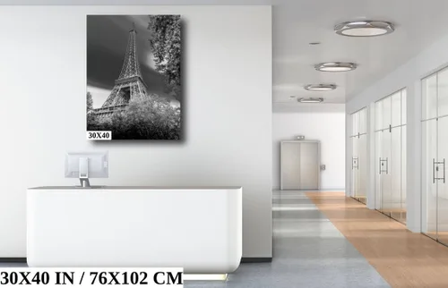 Vista 5 de Eiffel Tower, Paris, France - Print/Canvas/Acrylic/Metal (Acrylic Print, 16x20 Inches)