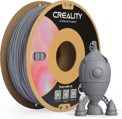 Vista 56 de Creality PLA - Filamento de impresora 3D de 1.75 mm, paquete de filamento para impresoras 3D, resistencia mejorada sin deformación, precisión