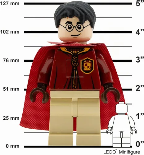 Vista 2 de LEGO - Linterna de antorcha de Harry Potter - Quidditch de Harry Potter (TO50)