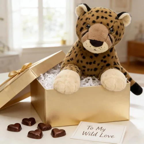 Vista 3 de MaoGoLan Animal de peluche grande de guepardo para niño, juguete de peluche gigante de guepardo para niña, leopardo montable de peluche para niños