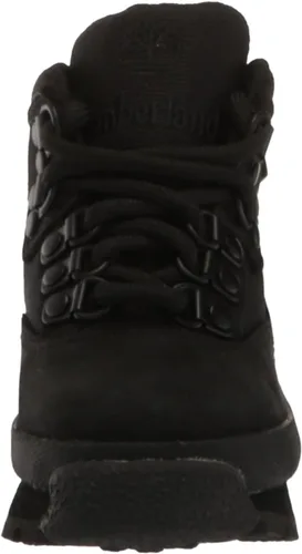 Vista 2 de Timberland Botas de senderismo Euro Hiker Mid con cordones para niño Negro (black Nubuck)
