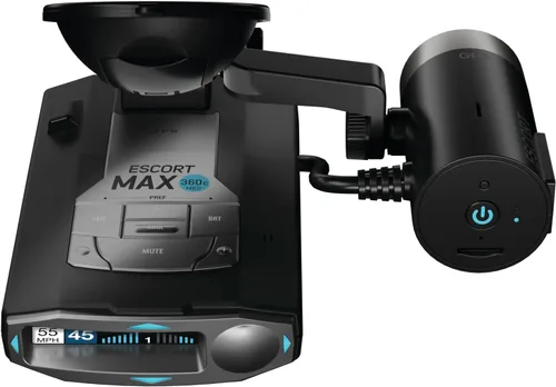 Vista 11 de Detector de radar láser Escort MAX 360 - GPS, alertas direccionales, antena dual delantera y trasera, conectividad Bluetooth, alertas de voz