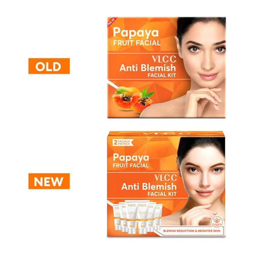 Vista 2 de VLCC Kit facial individual de fruta de papaya (60gm)