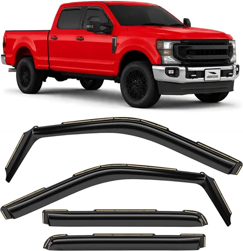 Vista 27 de Voron Glass in-Channel Rain Guards for Chevy Equinox 2018-2024 Para Equinox 18-24