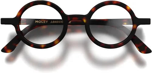 Vista 9 de LONDON MOLE® Moley reading glasses Cool round shaped readers Men’s Women’s Unisex Spring hinges