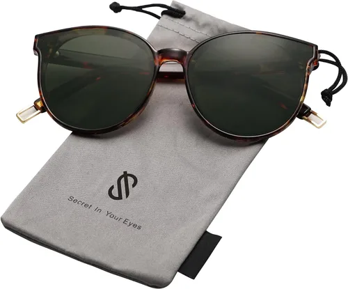 Vista 3 de SOJOS Oversized Round Sunglasses for Women and Men