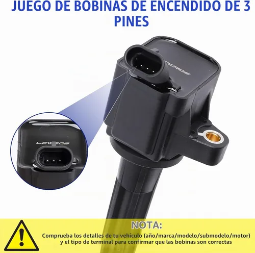 Vista 5 de Juego de 6 bobinas de encendido para Chevy Trailblazer GMC Envoy 4.2 L6 UF497 C1558 de 2006 2007 2008 2009