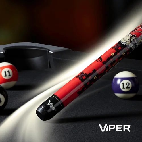 Vista 4 de Viper by GLD Products Underground 58" Pool Cue, 9 Styles, 18-21 Oz Dragón