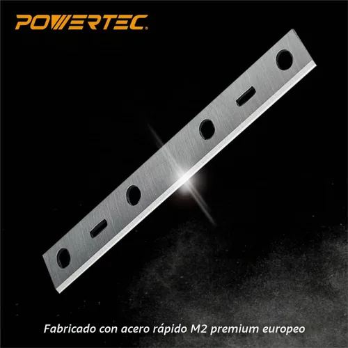 Vista 3 de POWERTEC Cuchillas de ensambladora de 6 pulgadas para Craftsman 21788, CMEW020 Jointer, juego de 2 (148012)