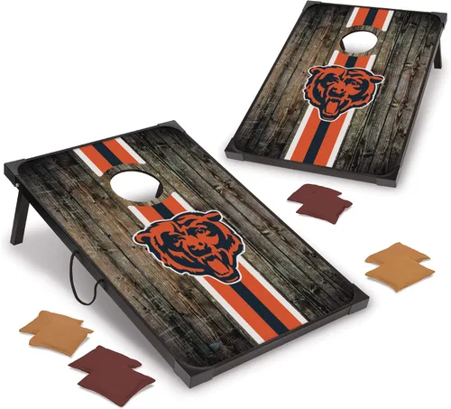 Vista 34 de Wild Sports - Set Deluxe para Jugar Cornhole con Tablero de MDF de 2 x 3 Pies - Incluye Esquinas y Delantales
