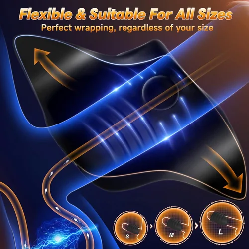 Vista 3 de Juguetes sexuales masculinos para hombres, masturbador masculino, vibrador de entrenamiento de pene con control por app, juguete sexual vibrador