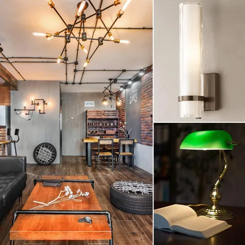 Vista 6 de LUXRITE Bombillas LED T9 vintage equivalentes a 60 W, 2700 K blanco cálido, 550 lúmenes, bombillas tubulares Edison regulables de 5 W, vidrio