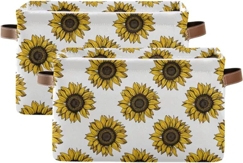 Vista 52 de Cesta Contenedor de Almacenamiento para Zapatos de Ballet, Caja de Almacenamiento Cúbica Grande de Lona Plegable Organizadora para Armario
